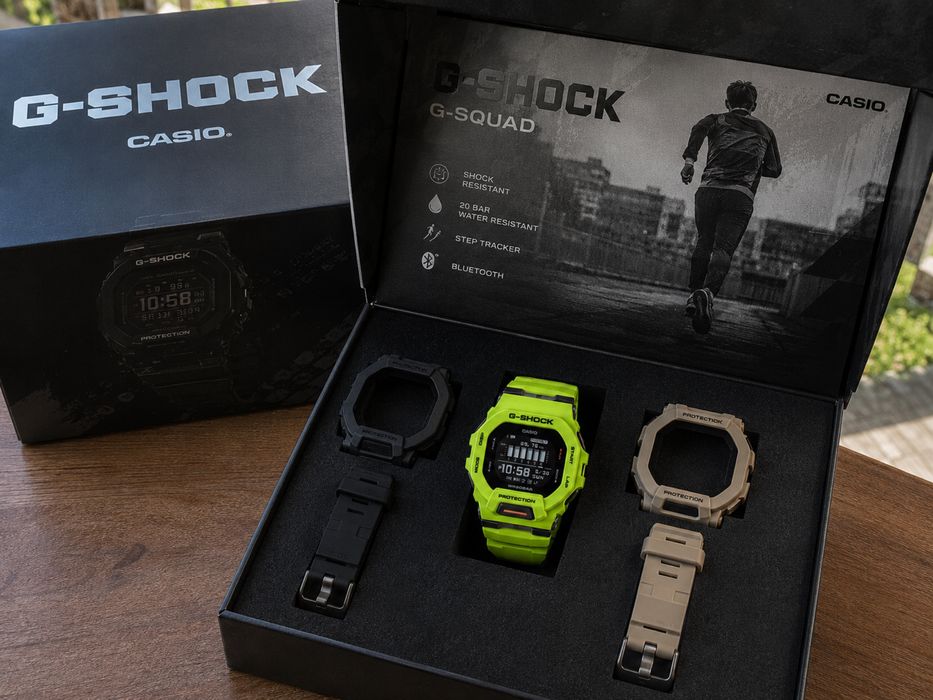 Ціна на віддачу! Терміново!! Рідкісний набір Casio G-Shock GBD-200 Green