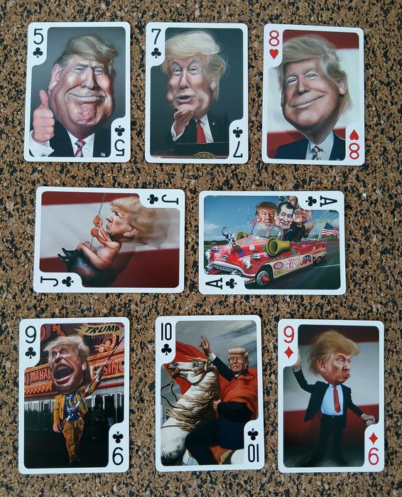 Cartas de jogo: Trump 2024 (US President Playing Cards)