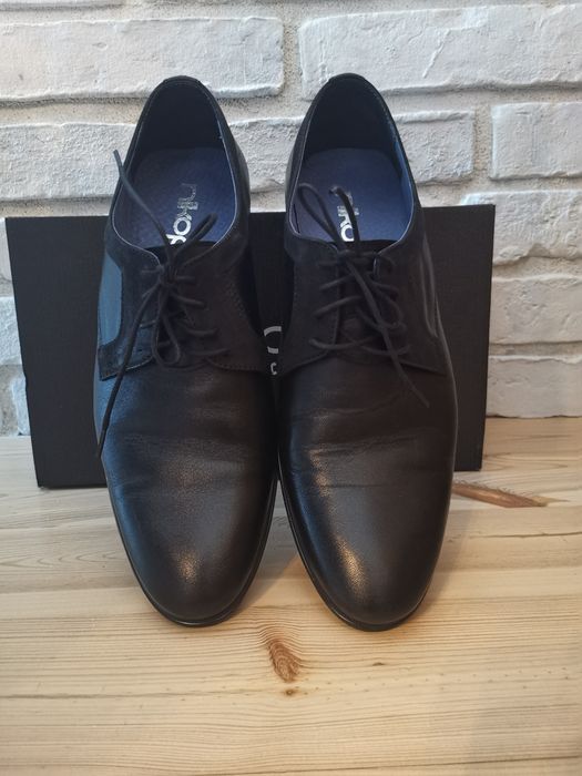 Półbuty męskie czarne r. 42