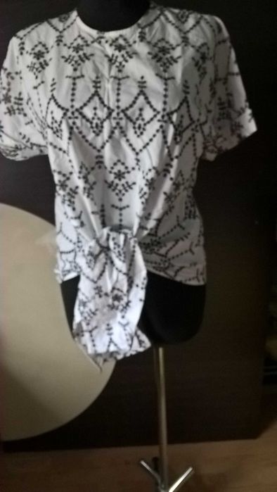 Bluzka nietoperz Warehouse wiązana na dole-rozmiar 14,42,XL