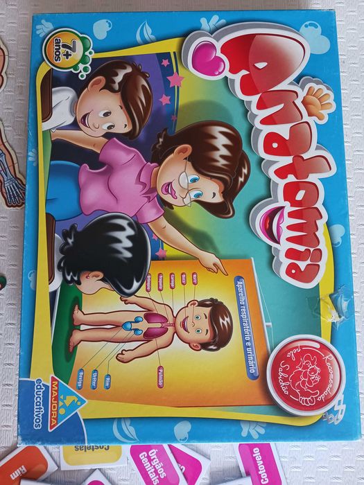 Jogo didático Anatomia