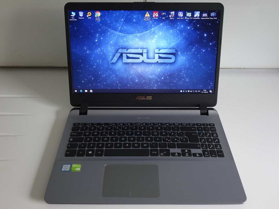 Игровой ноутбук ASUS F507U 15.6 i5-8250U 8GB 120GB nvme ssd GeForce MX110 2GB ОБСЛУЖЕН