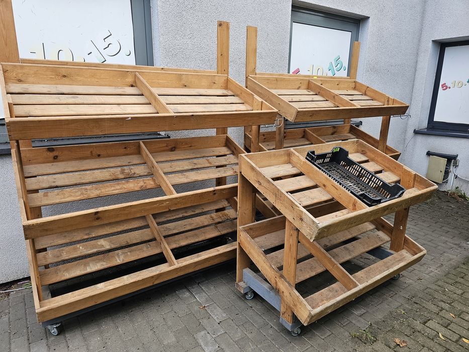 Stojak na  owoce i warzywa 6 szt