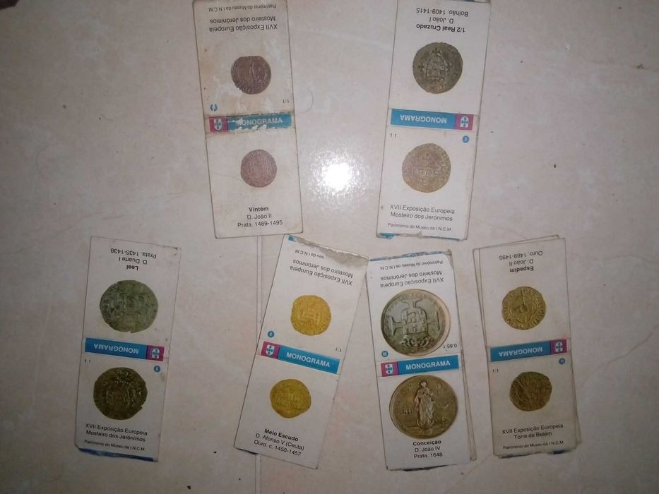 carteiras de fosforos com monograma de moedas