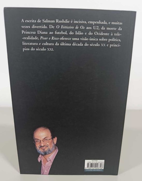 Pisar o risco de Salman Rushdie
