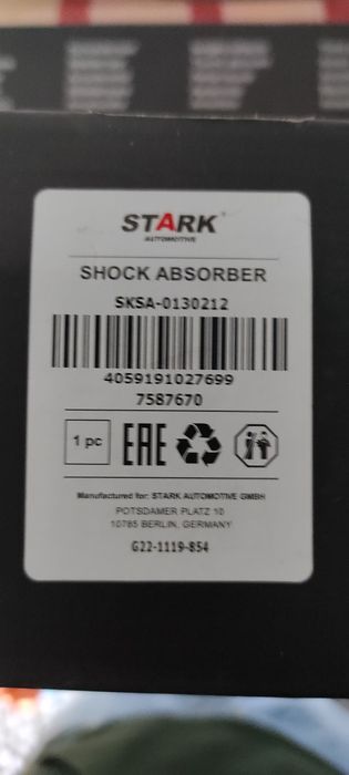 Amortecedores traseiros Honda Civic