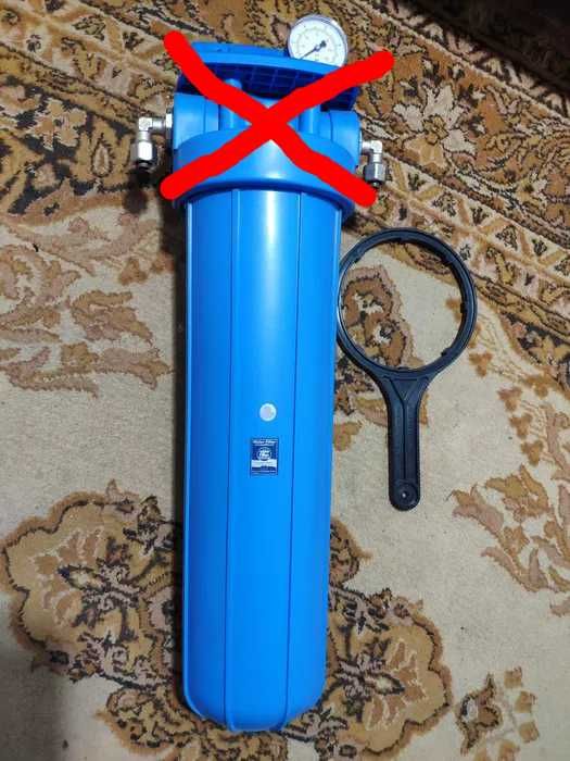Колба для магистрального фильтра BigBlue 20 дюйм Aquafilter FH20B1BWB