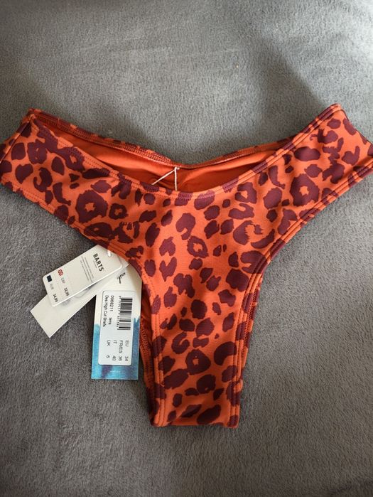 Efektowny, panterkowy dół od bikini Barts Amsterdam, o 60 zł TANIEJ!