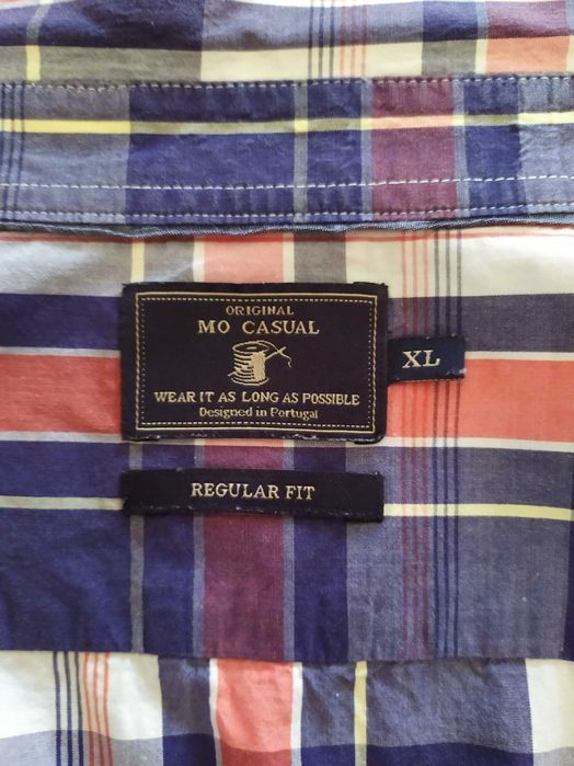 Camisa homem, xadrez, tam. XL