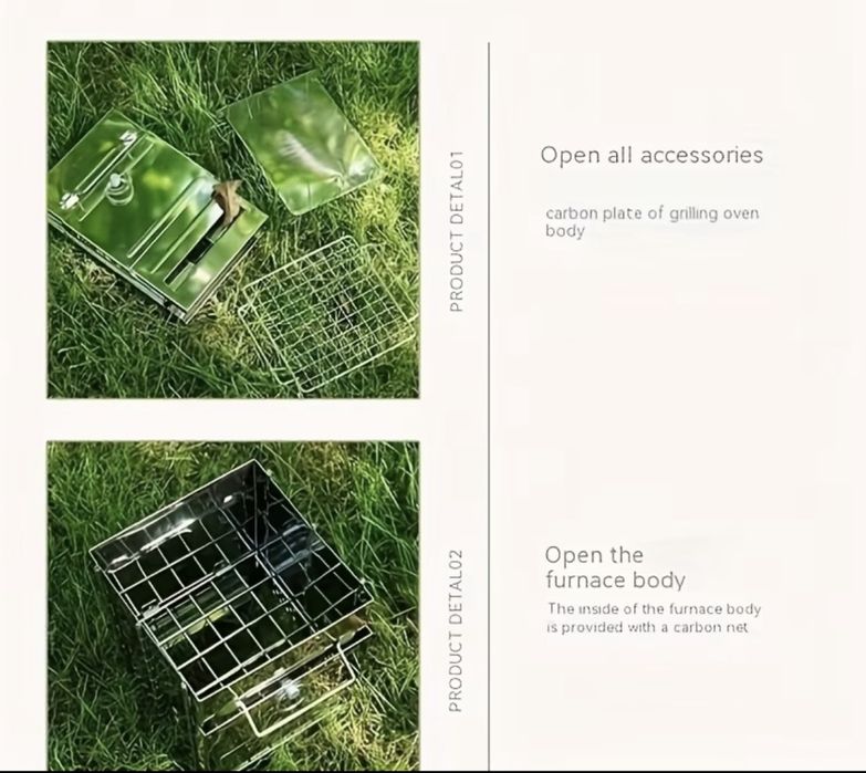 Mino fogão dobravel portatil