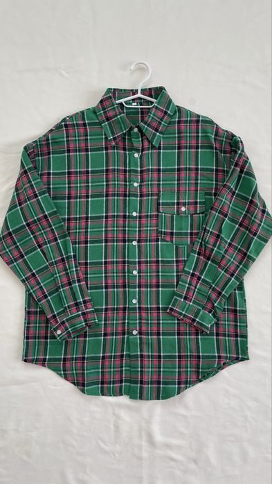 Рубашка в клетку разные цвета