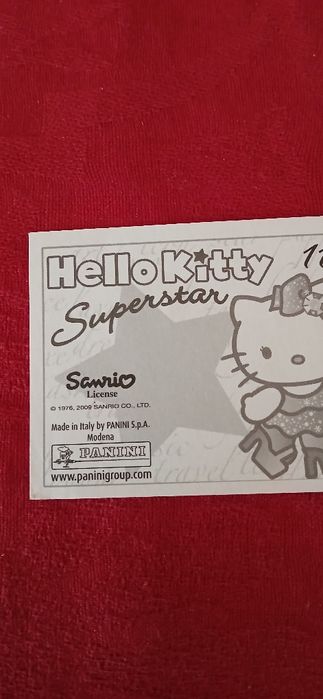 Cromo Hello Kitty,  n° 110