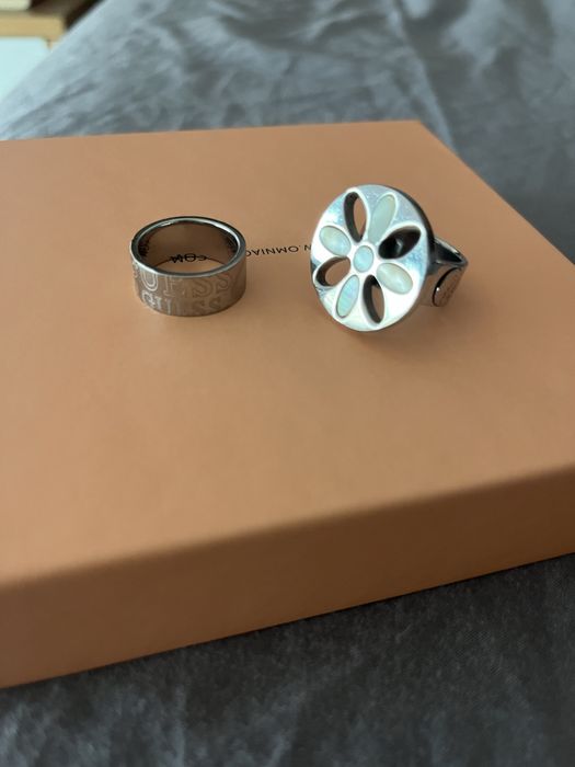 Pack de 2 Aneis em aço