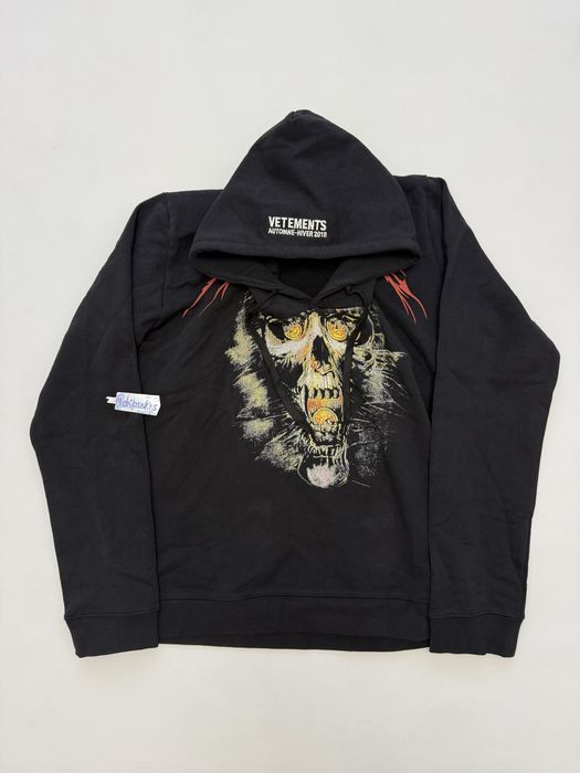 худи Vetements Hardcore Skull hoodie M L