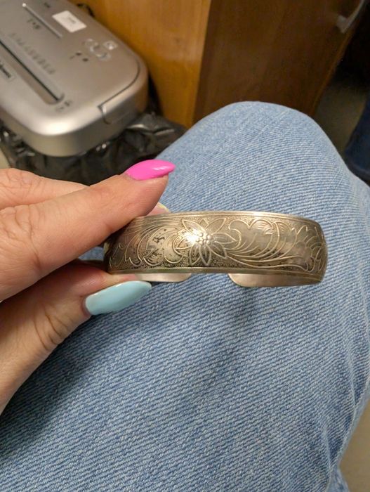 Stara srebrna bransoletka