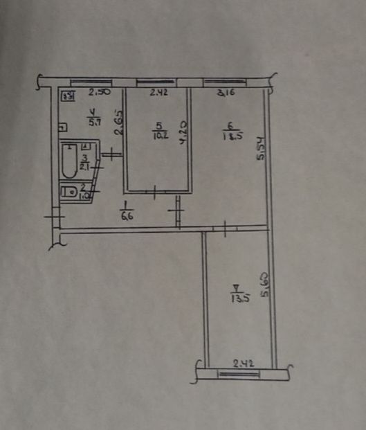 3 кім.кв вул. Чигиринська (Консервний)