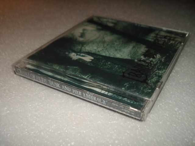 Raro CD de Black Metal - Cradle of Filth/dusk and her embrace
