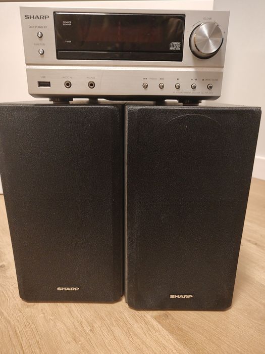 Mini wieża sharp xl hf 301ph(s)
