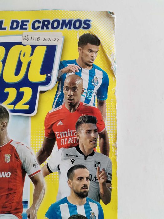 Cadernetas de Futebol “Panini” incompletas