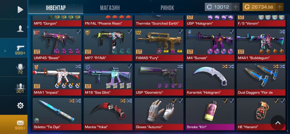 Продам акк Standoff2