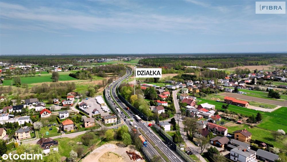 Widoczna z DK1. Usługowa Pszczyna top lokalizacja