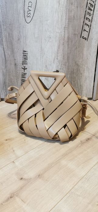 Torebka damska beżowa