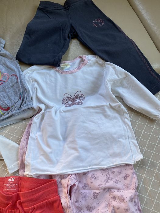 Paka ubrań dziewczęce rozmiar 92