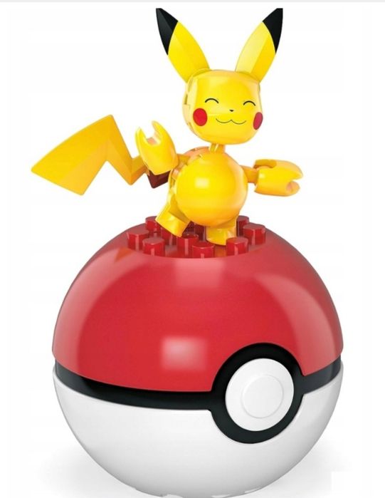 Pokemon MEGA CONSTRUX Klocki 4 Pokemony + POKEBALL