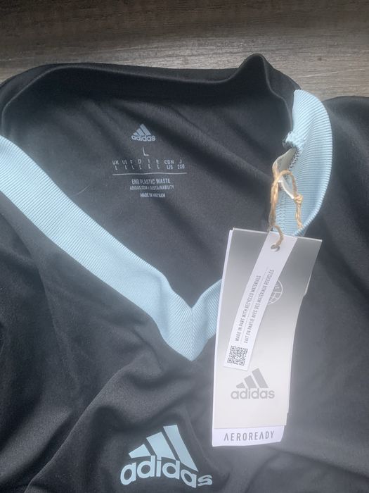Koszulka sędziowska Adidas czarna/pomarańczowa