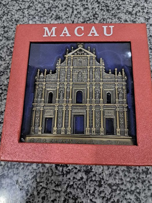 Fachada da igreja de Macau