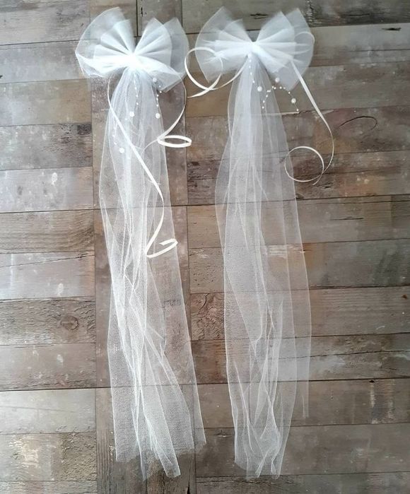 Zestaw kokard do dekoracii