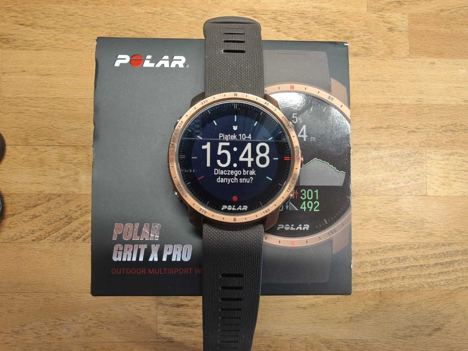 Zegarek sportowy Polar Grit X Pro GPS / outdoor / trening / Polar Flow