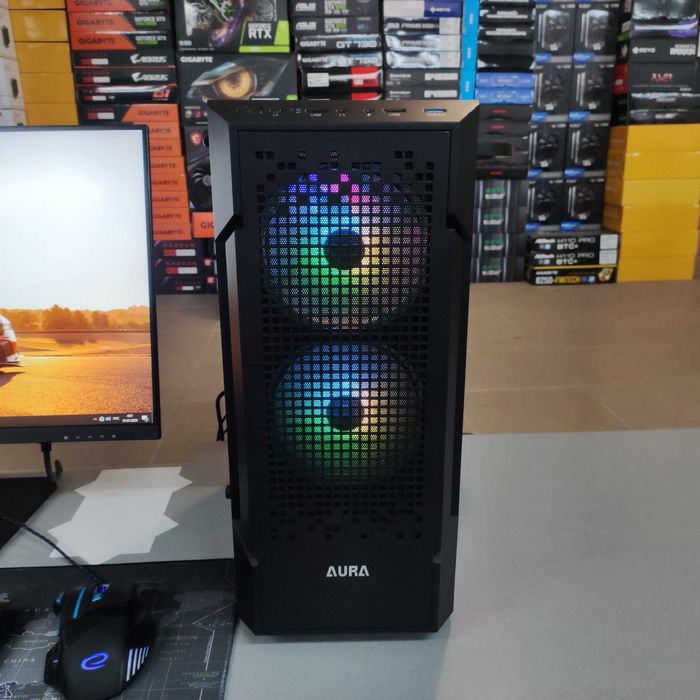 Ігровий Компютер Ryzen 5 5500, 16GB DDR4, MSI GTX 1070Ti 8GB, SSD480GB