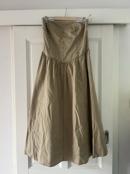 Zara sukienka bez ramiaczek, XL