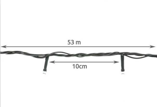 wyprzedaż magazynowa Lampki choinkowe 500 LED multicolor 50 metrów