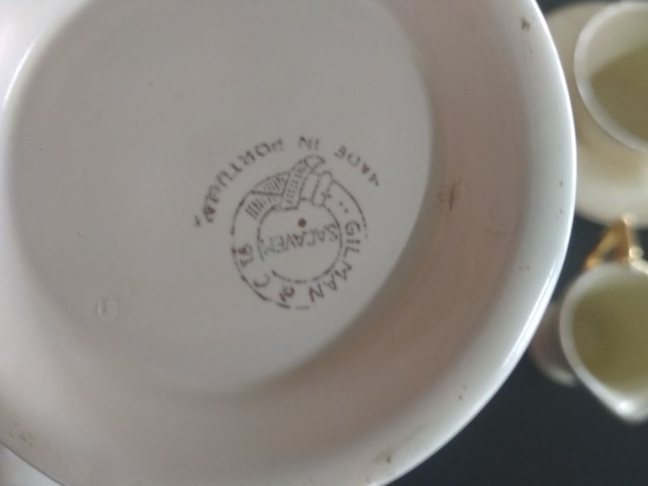 Conjunto loiças Sacavém Guilman & Co.