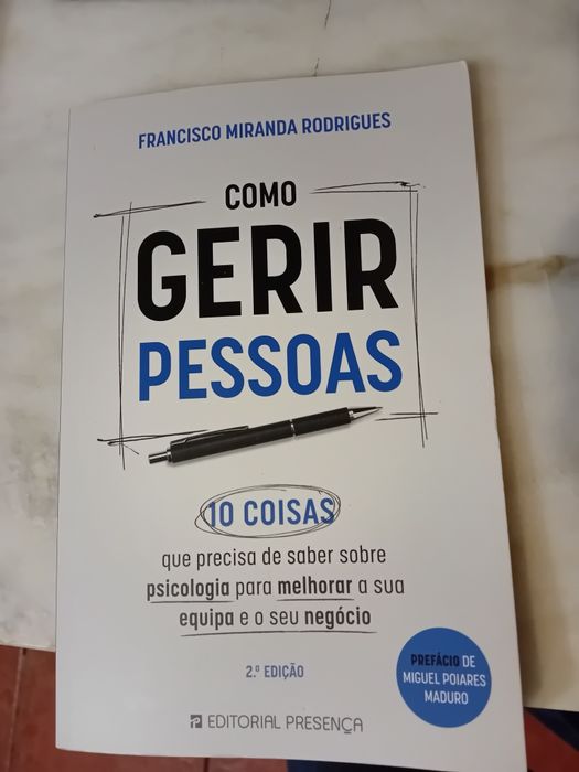 Livro Como Gerir Pessoas