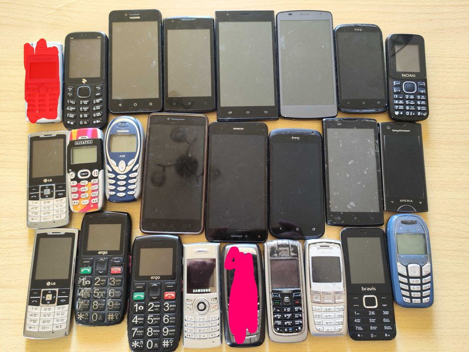 продам лот б/у телефонов Nokia, Huawei и др.