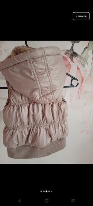 Bezrękawnik dla dziewczynki