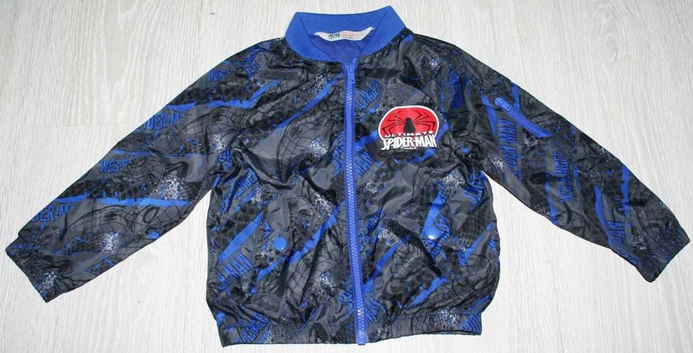 Kurtka jesienna bomberka chłopięca H&M 98 (2-3l.) wiosenna Marvel
