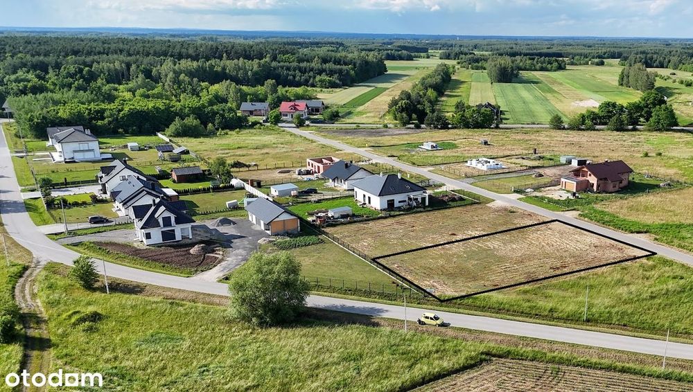 Działka budowlana 12,50ara Jaślany gm. Tuszów Narodowy - Widok 3