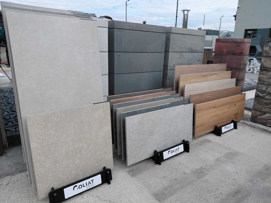 Płyta Tarasowa Ceramiczna Gres taras patio podest duże płyty tarasowe