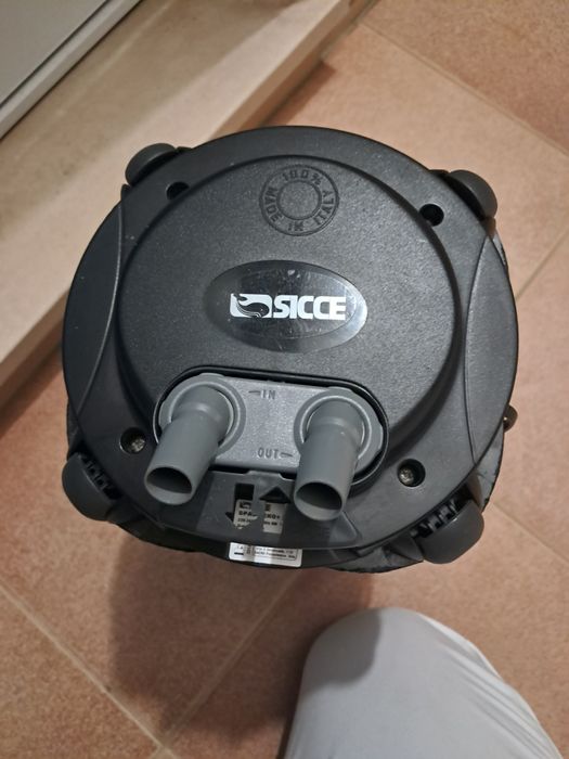 Filtro externo para aquário