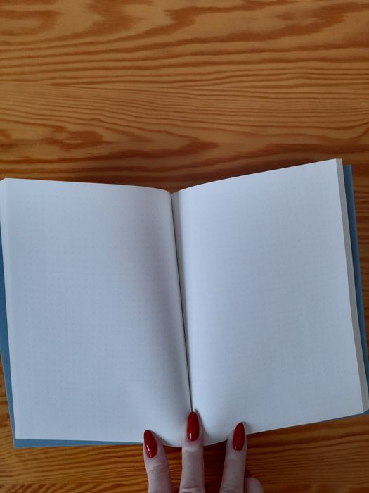 Notes niebieski A5.