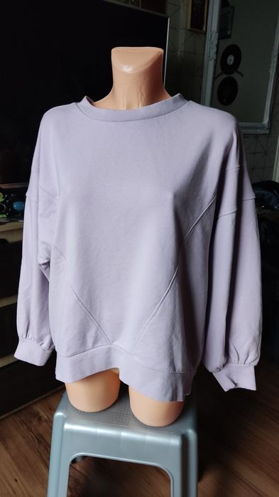 Bluza damska Only S oversize liliowa jasny fiolet