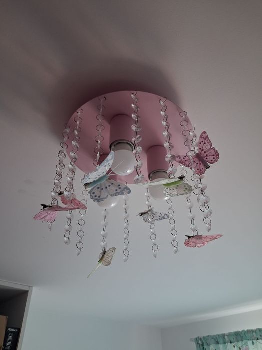 Lampa sufitowa dla księżniczki