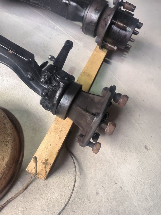 Прицеп балка і міст на причеп до трактора мінітрактора і іншої техніки