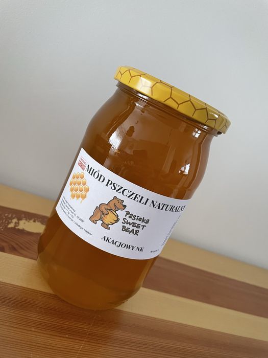 Miod wielokwiatowy 4x 1,1 kg