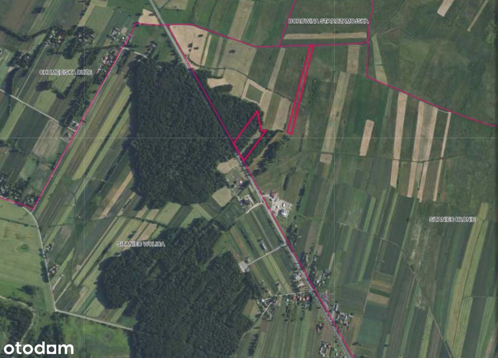Działki w Sitańcu przy DK17 - Widok 2