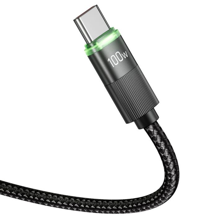 Kabel Tech-Protect UB20T Ultraboost USB Typ-C PD100W/5A 180cm - czarny